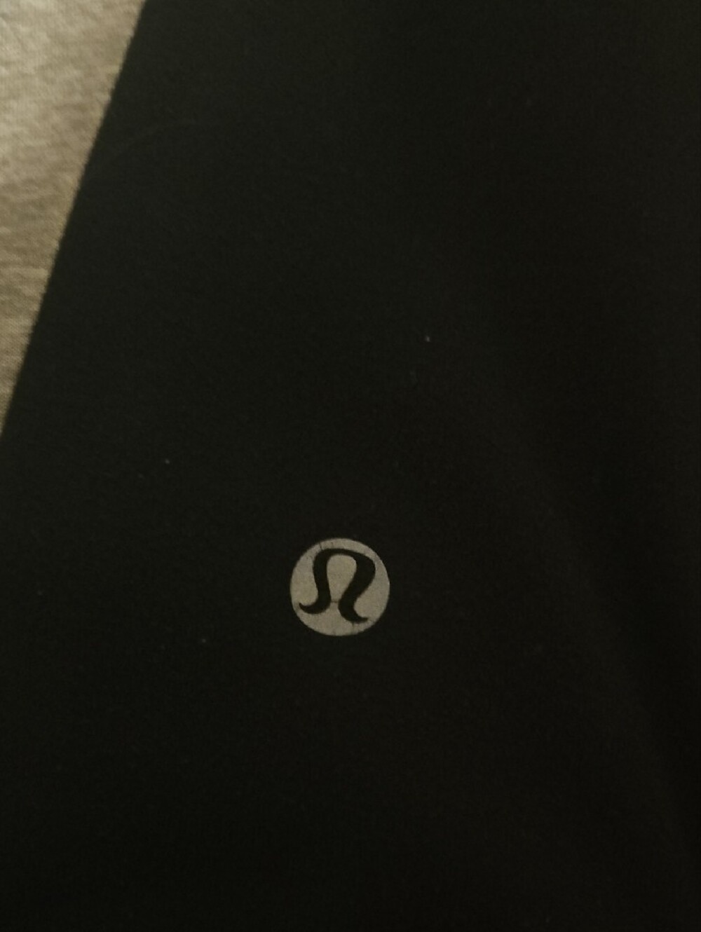 lululemon athletica Black Boot-Cut Yoga Pants with Purple Foldover Waistband - Picture 2 of 5